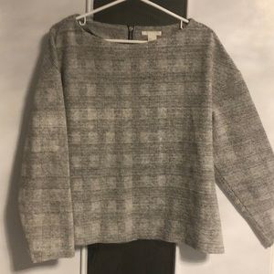 Checked fancy sweatshirt